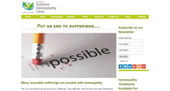 Desktop Screenshot of homeopathyhelps.com