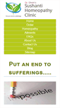 Mobile Screenshot of homeopathyhelps.com